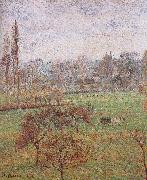 Camille Pissarro autumn morning painting